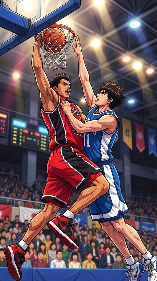 《灌篮高手》高清动漫视频海报